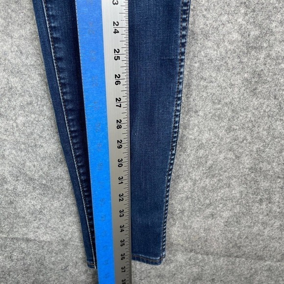 Madewell Jeans Women's 26 High Rise Skinny in Tarren Wash Blue Stretch - Picture 4 of 10